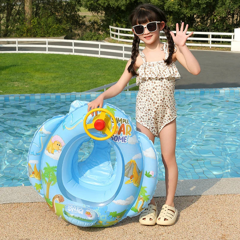1Pc Pool Floats for Kids, Toddler Pool Float for Baby,Swimming Ring Floaties for Pool,Beach Toys for Party
