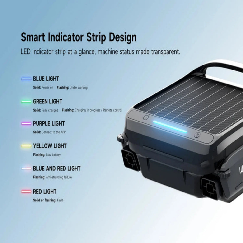 F1 Solar-Powered Robotic Pool Skimmer, Automatic Surface Cleaner