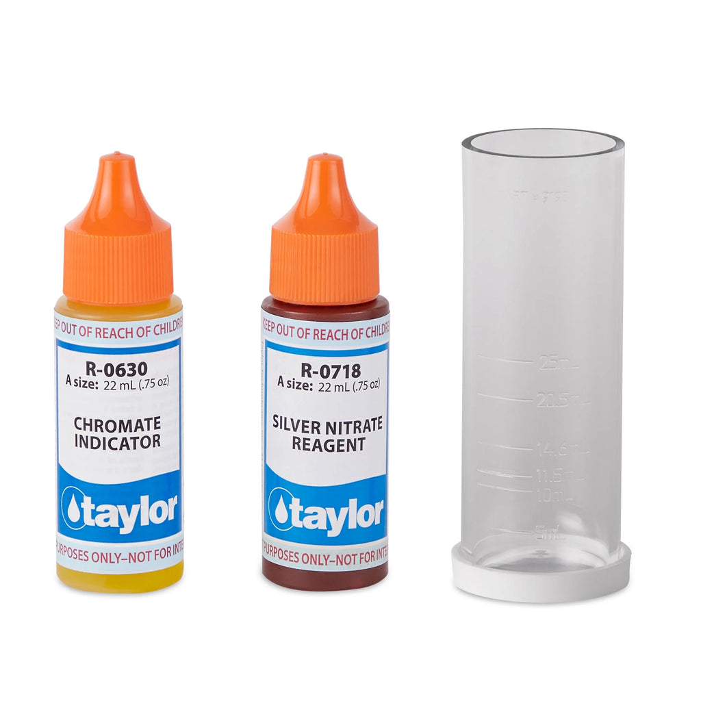 K-1766 Liquid Swimming Pool Spa Sodium Chloride Salt Water Drop Test Kit