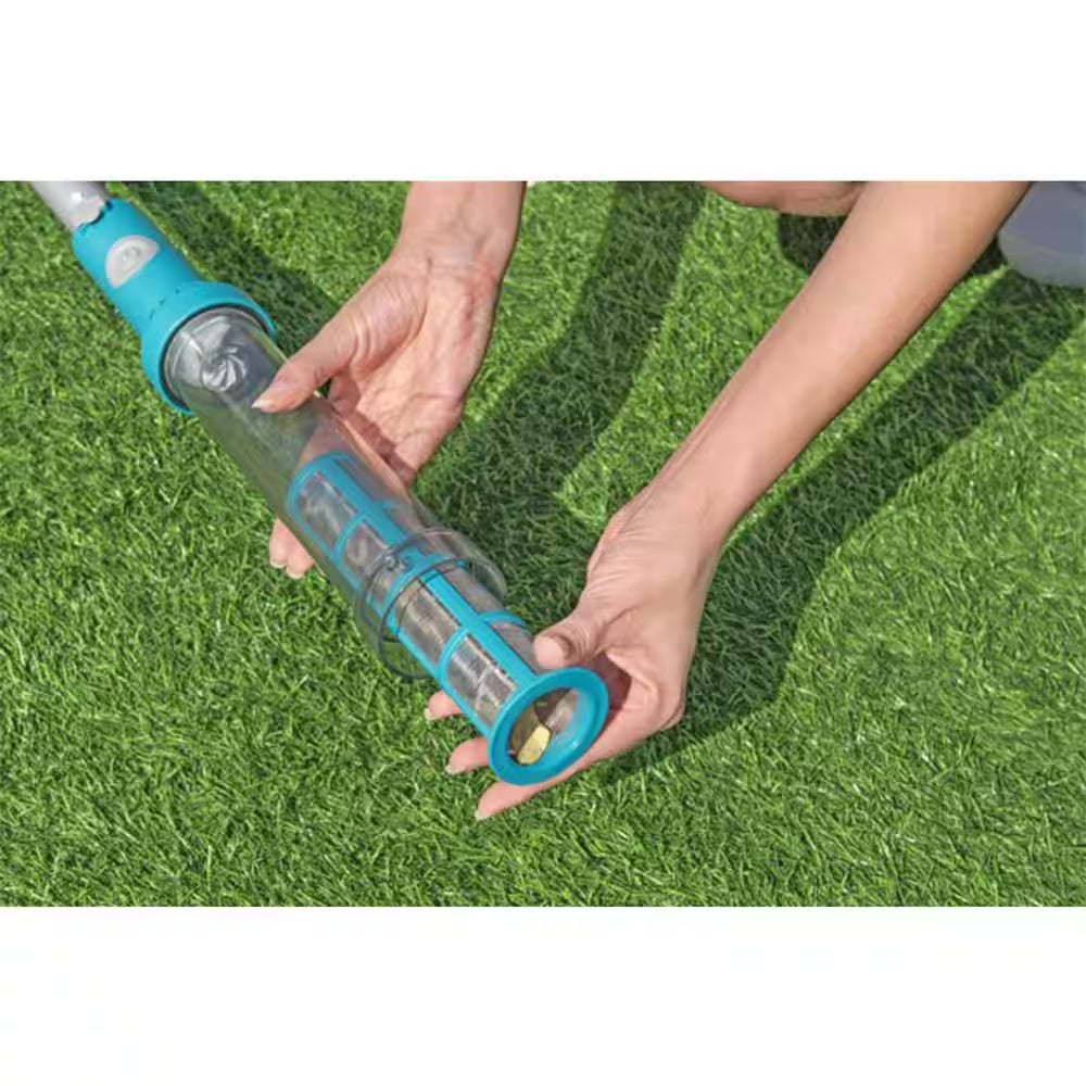Aquasurge Swimming Pool Maintenance Accessory Kit with Pool Vacuum and Skimmer