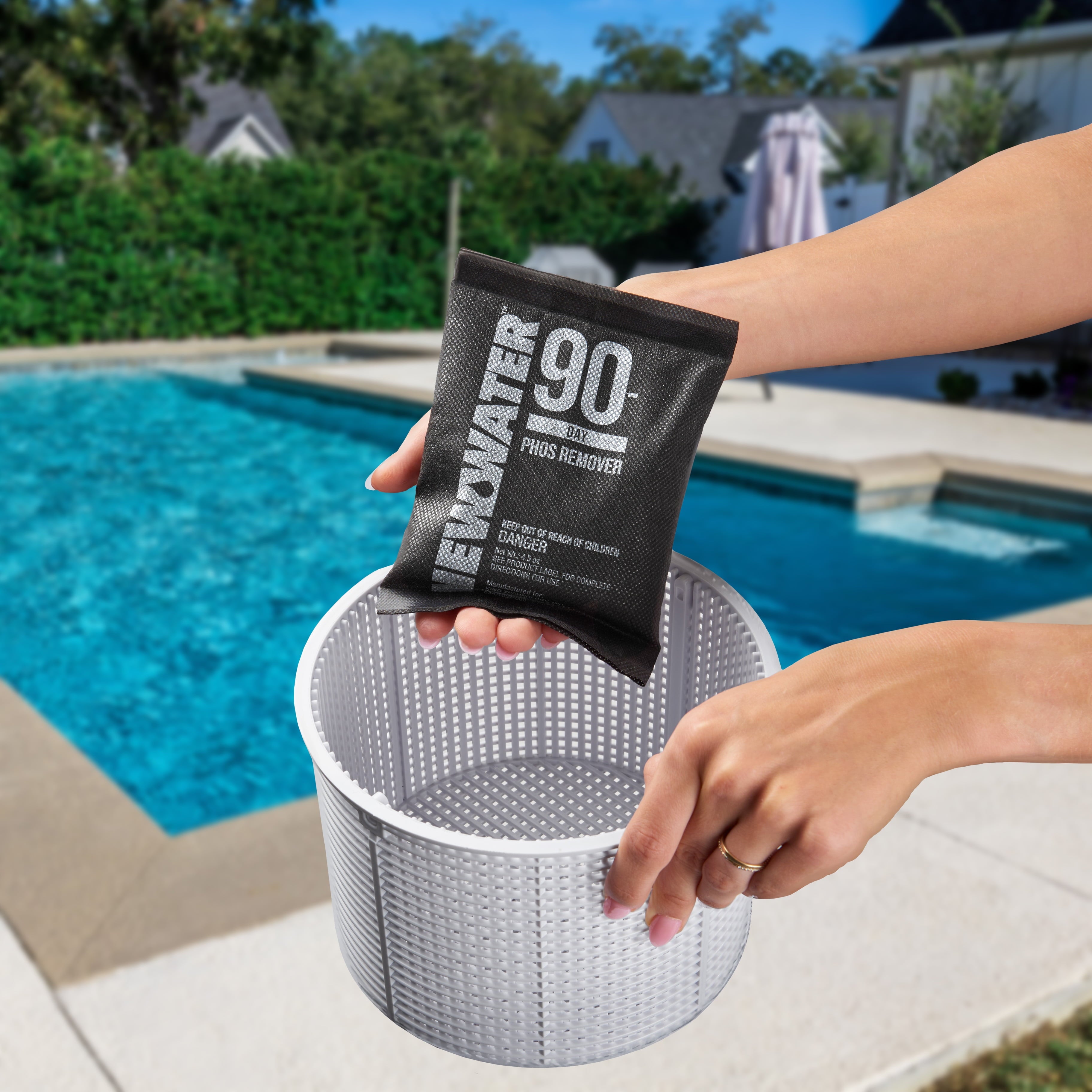 90-Day Phosphate Remover Pool Pods, Dry Concentrated Formula for Swimming Pools, 3 Pack