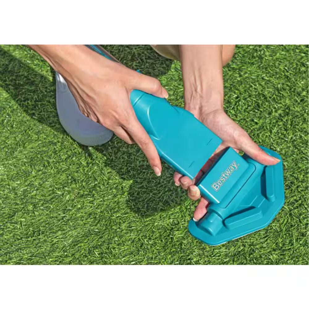 Aquasurge Swimming Pool Maintenance Accessory Kit with Pool Vacuum and Skimmer