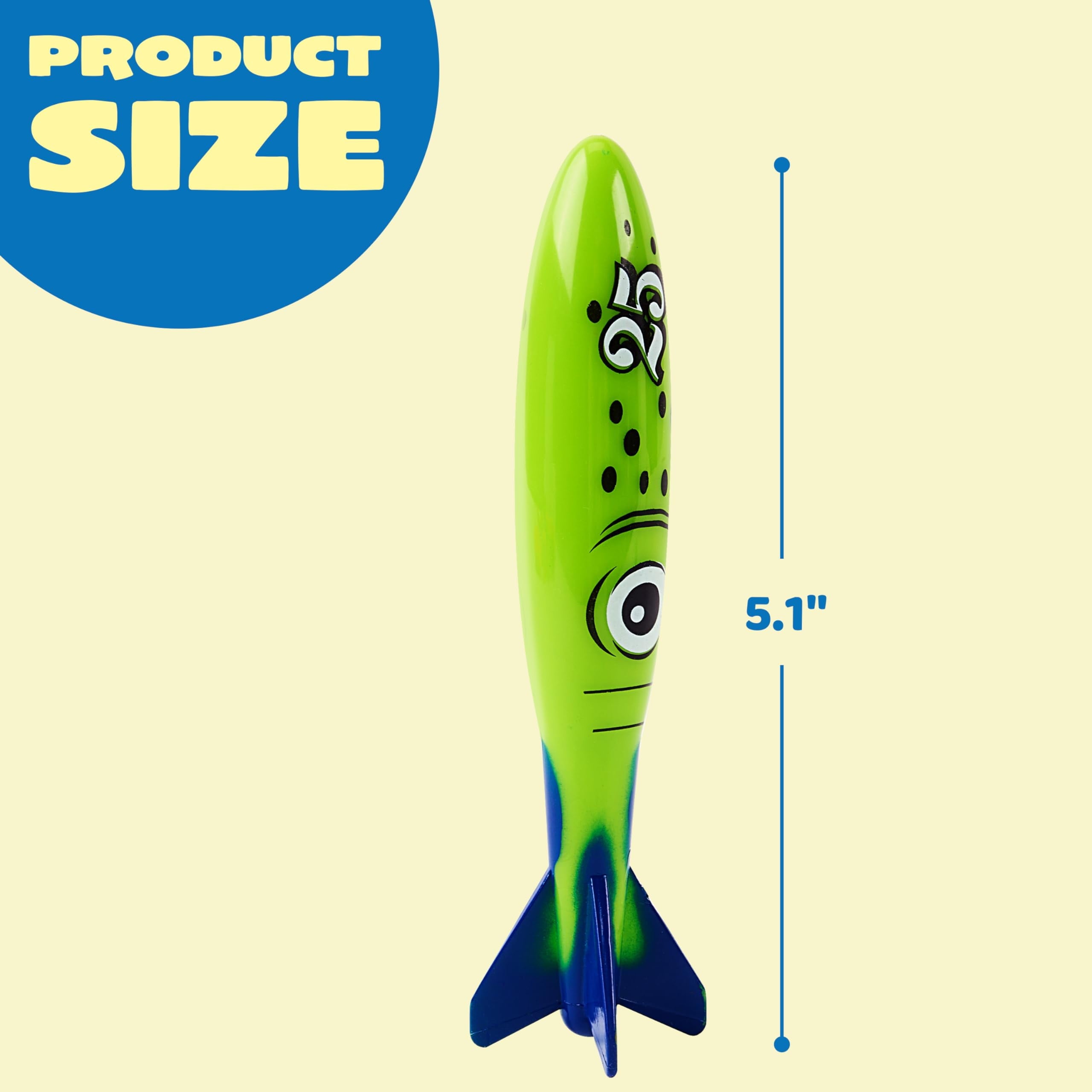 JOYIN 8 Packs Pool Toys, Shark Underwater Diving Toys, Colorful Swimming Toys Sinking Throwing for Kids Gifts Summer Swim Dive Training Water Fun Pool Games(Sharks)