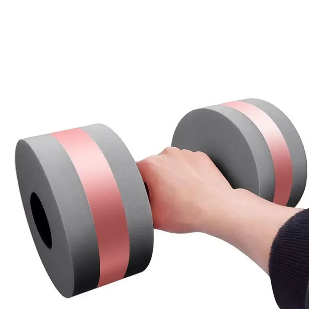 Multicolor EVA Water Dumbbell Pool Exercise Floating Dumbbell Aquatic Exercise Dumbbells Water Sports Aerobic Fitness Equipment