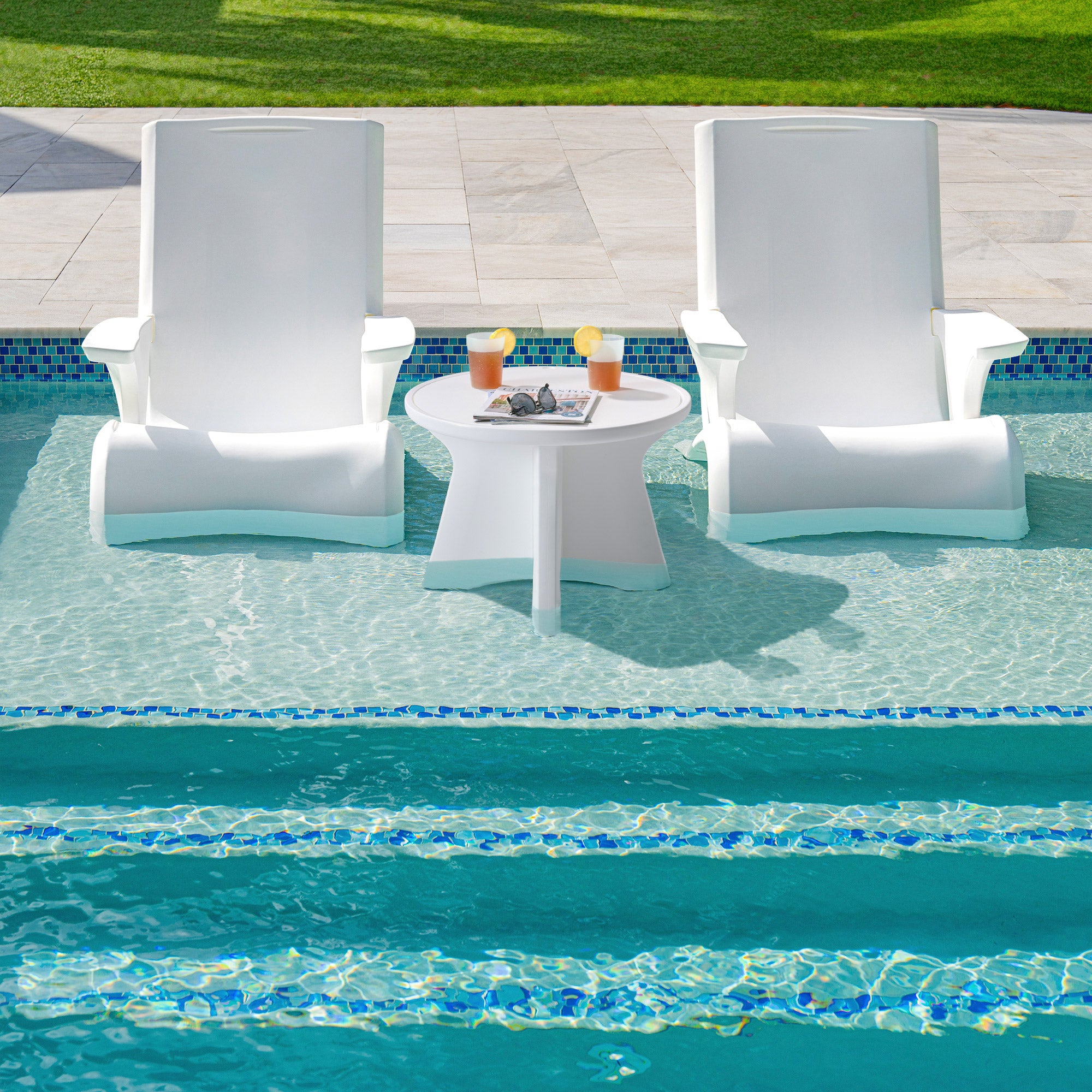 Step2 Vero Adirondack Chairs 2-Pack with Accent Table