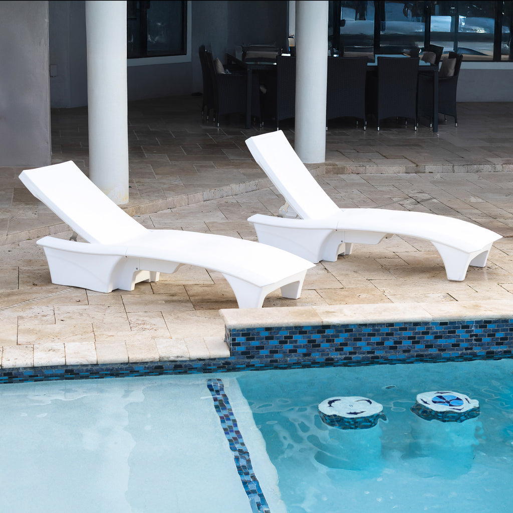 Step2 Vero Adjustable Pool Lounge Chairs 2-Pack