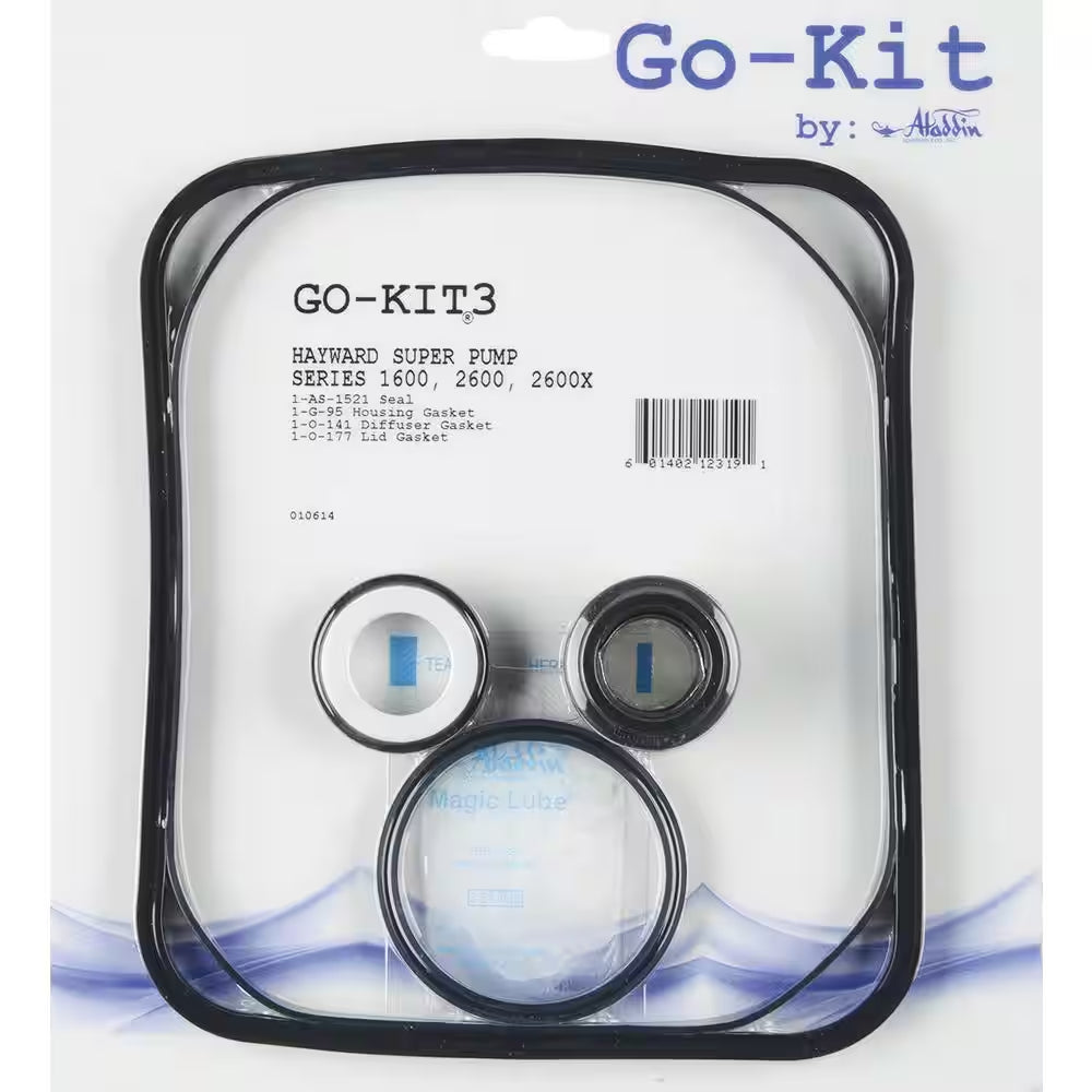 Hayward Super Pump 1600, 2600, 2600X Go-Kit