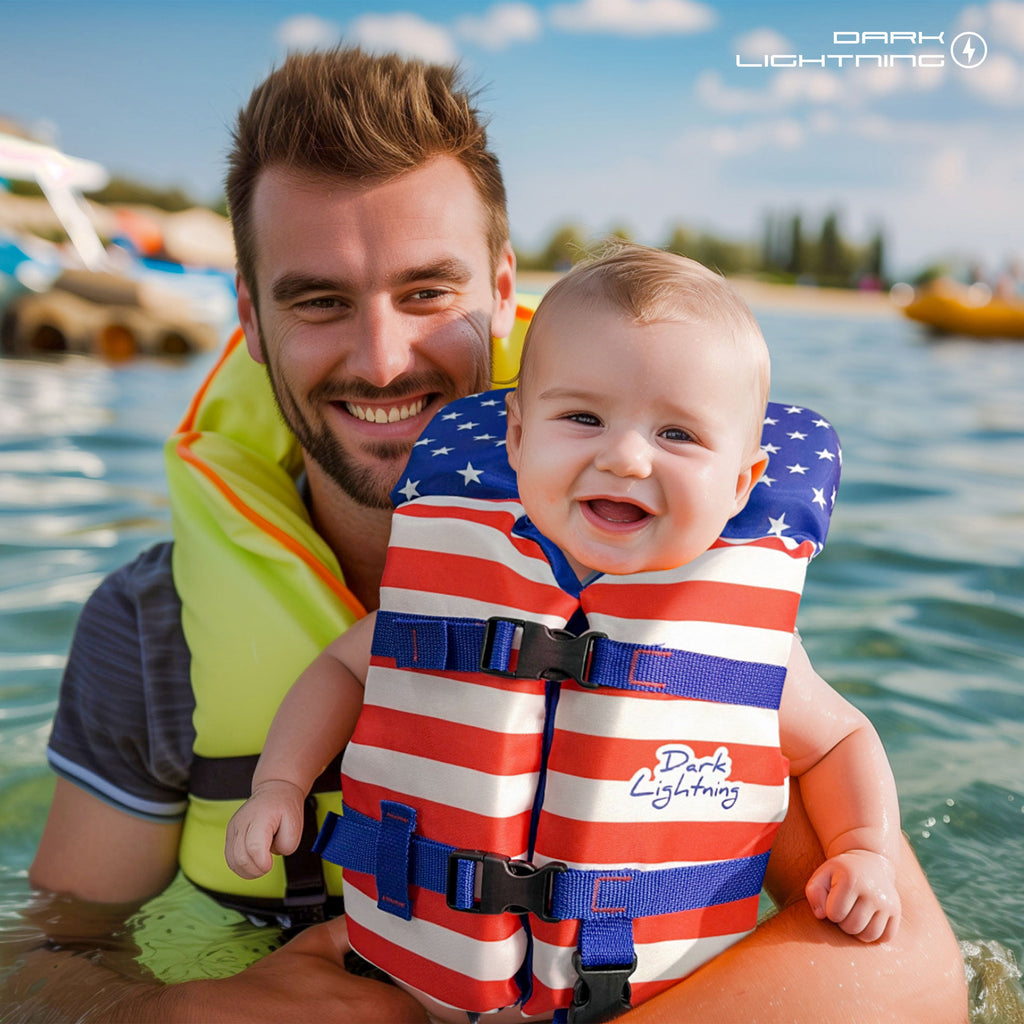 Coast Guard Approved Life Vest Kids/Todder, Baby/Infant Life Jacket 0-30 Lbs, Toddler Floaties 20-30 Pounds
