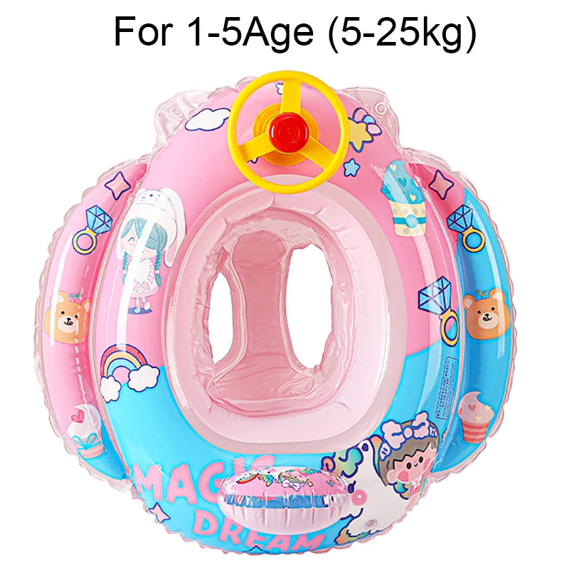 1Pc Pool Floats for Kids, Toddler Pool Float for Baby,Swimming Ring Floaties for Pool,Beach Toys for Party