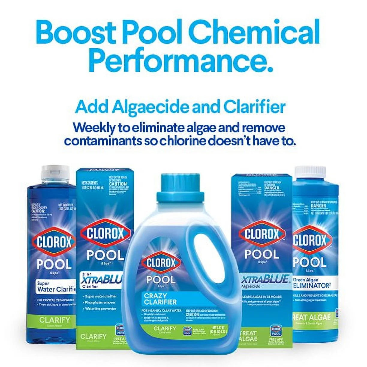 Liquid Phunky Phosphate Remover Pool Clarifier Chemicals for Swimming Pools, 92 Oz Bottle