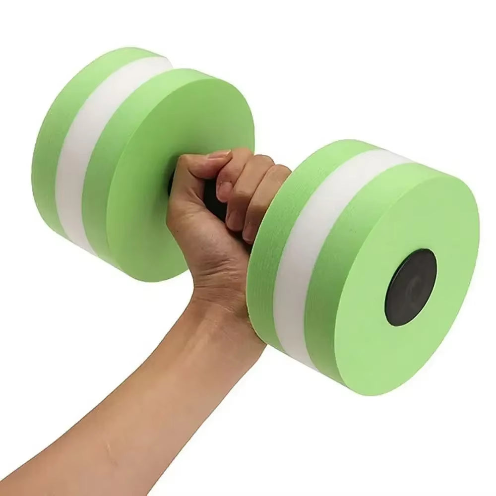 Multicolor EVA Water Dumbbell Pool Exercise Floating Dumbbell Aquatic Exercise Dumbbells Water Sports Aerobic Fitness Equipment