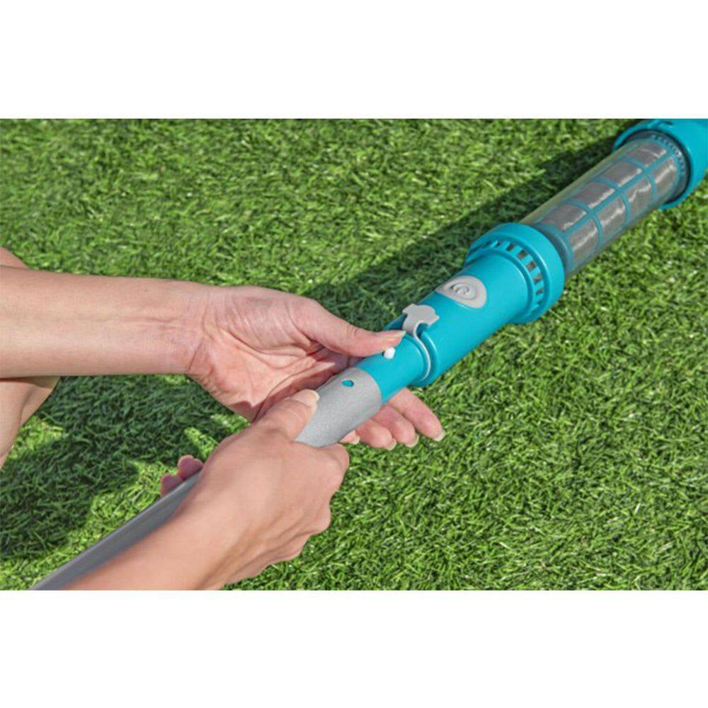 Aquasurge Swimming Pool Maintenance Accessory Kit with Pool Vacuum and Skimmer