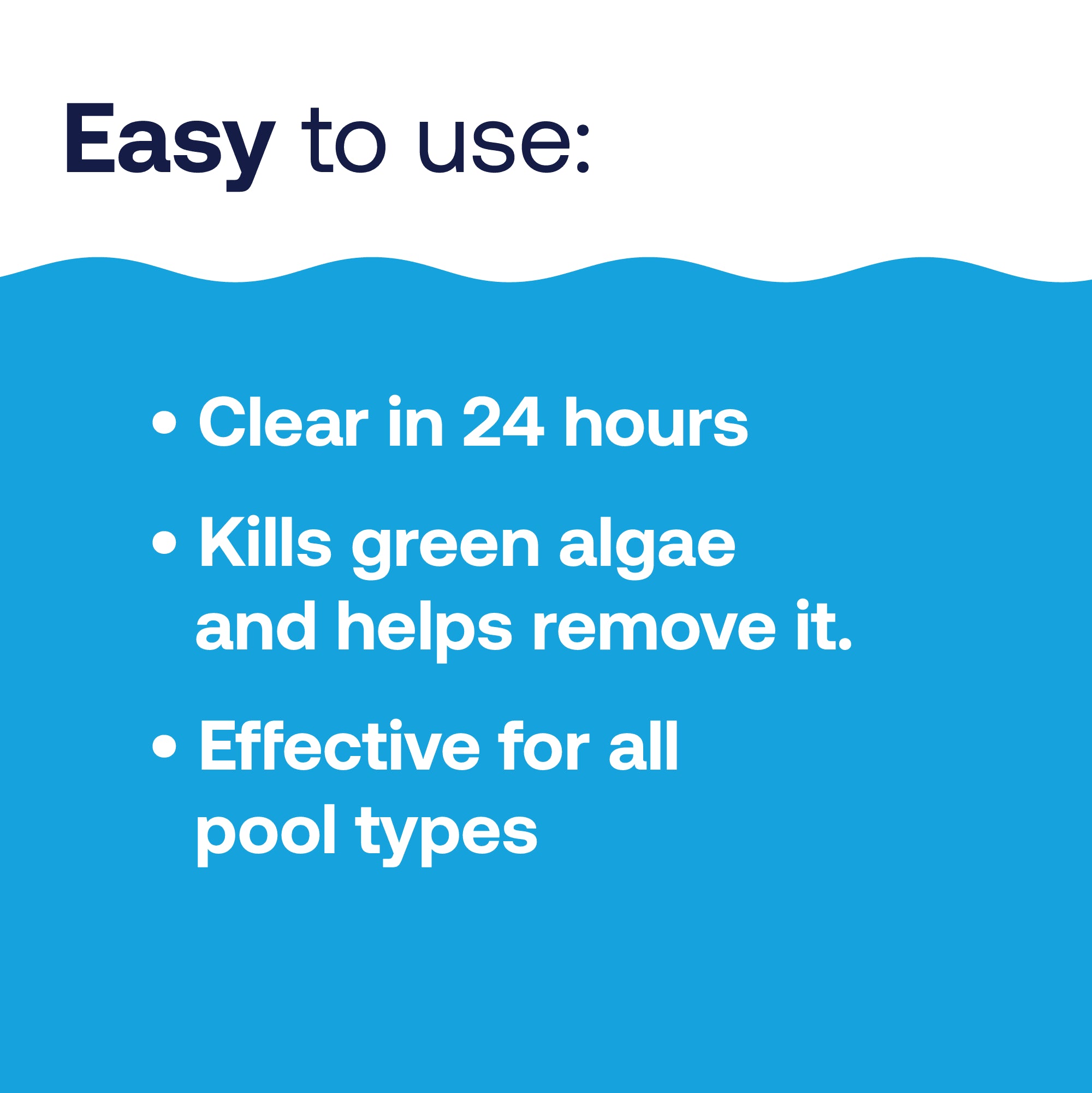 Green to Blue Pool Shock Kit — Granules (Form), 4 Lb — Pool Shock Treatment for Algae Removal and Water Clarification