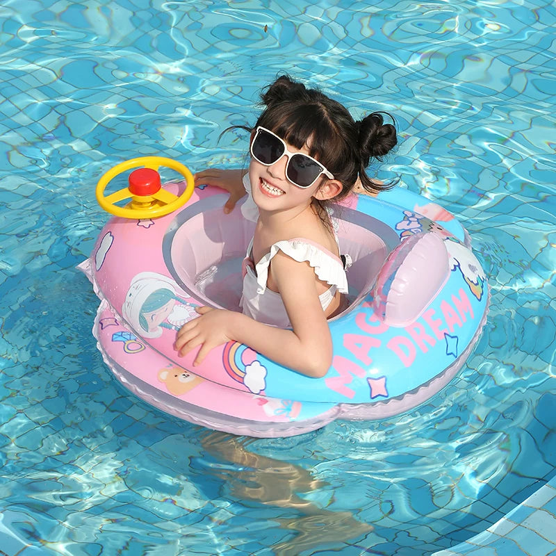 1Pc Pool Floats for Kids, Toddler Pool Float for Baby,Swimming Ring Floaties for Pool,Beach Toys for Party