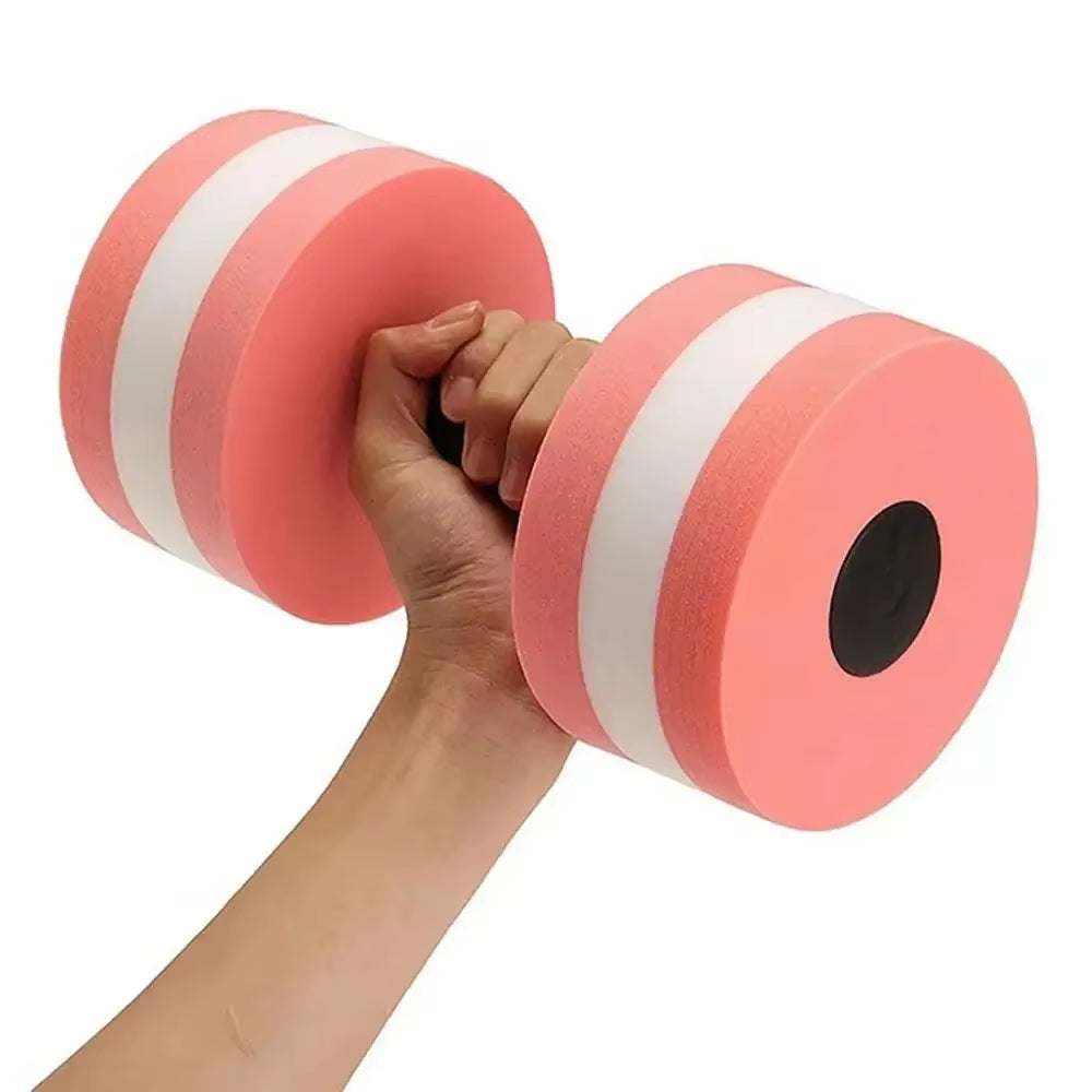 Multicolor EVA Water Dumbbell Pool Exercise Floating Dumbbell Aquatic Exercise Dumbbells Water Sports Aerobic Fitness Equipment