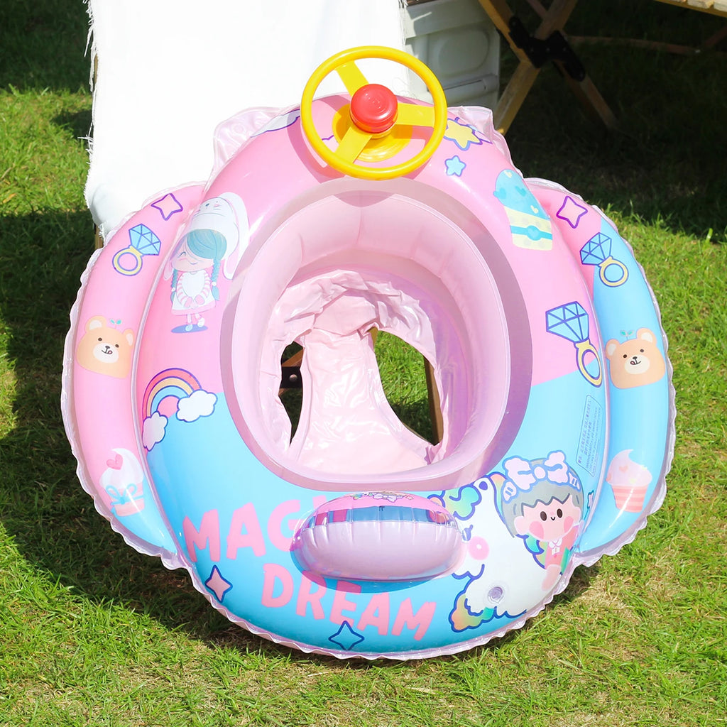 1Pc Pool Floats for Kids, Toddler Pool Float for Baby,Swimming Ring Floaties for Pool,Beach Toys for Party