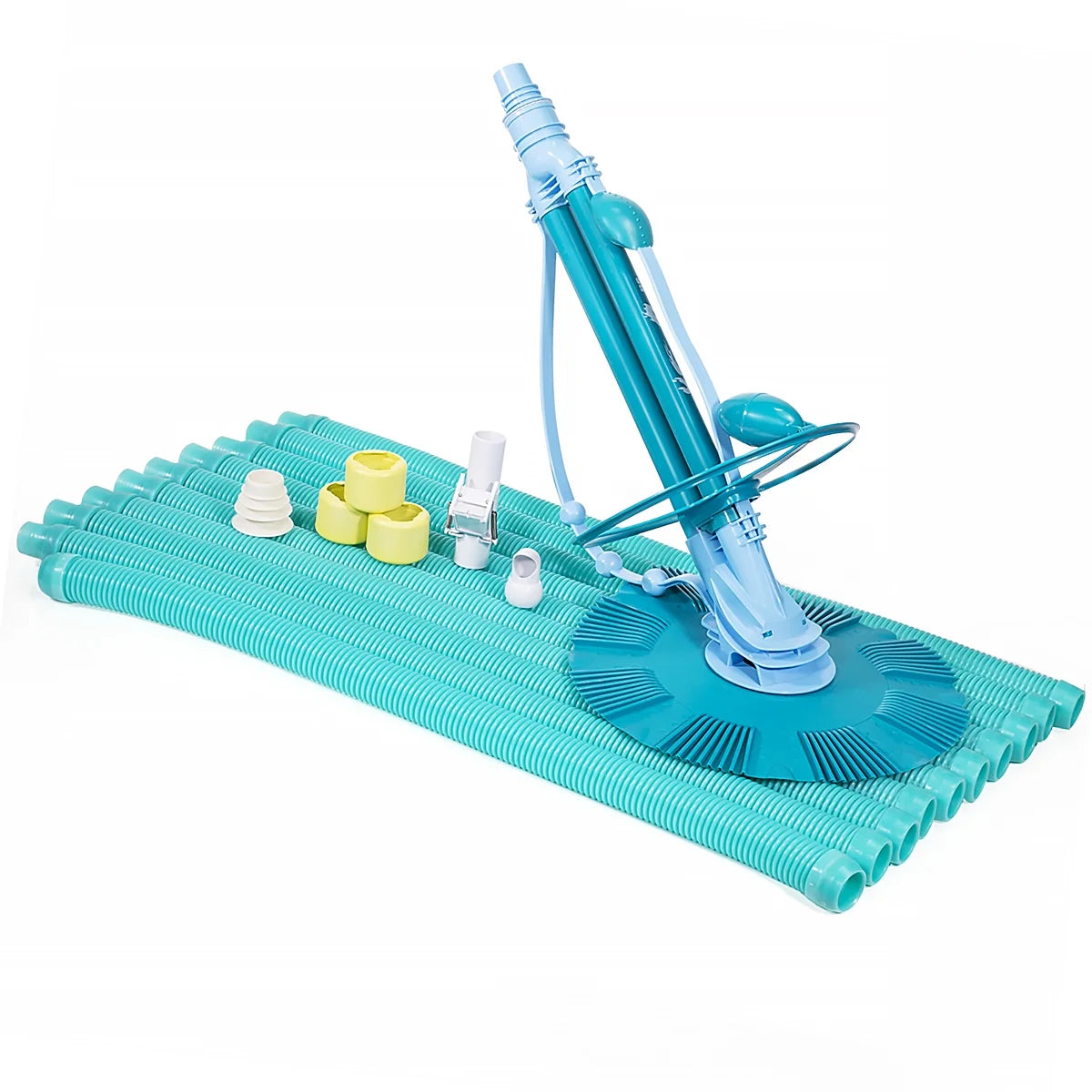 Automatic Suction Side Pool Cleaner, Creepy Crawler Pool Vacuum with Hose Set