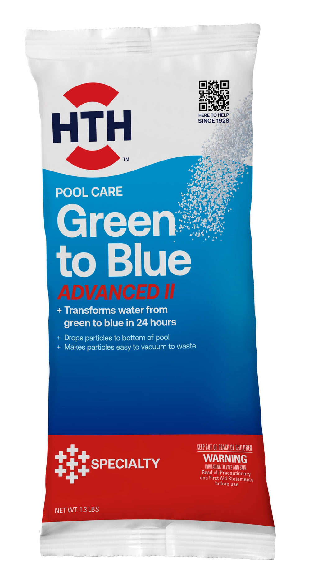 Green to Blue Pool Shock Kit — Granules (Form), 4 Lb — Pool Shock Treatment for Algae Removal and Water Clarification