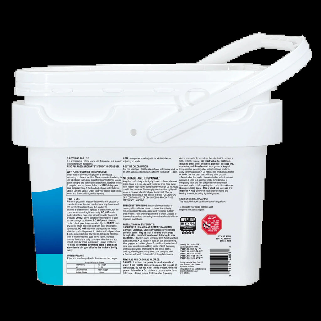 (2 Pack)  3-Inch Chlorine Tablets Advanced — Tablets (Form), 25 Lb — Chlorinating Tablets (Pool Chemical Type) to Sanitize Pool Water