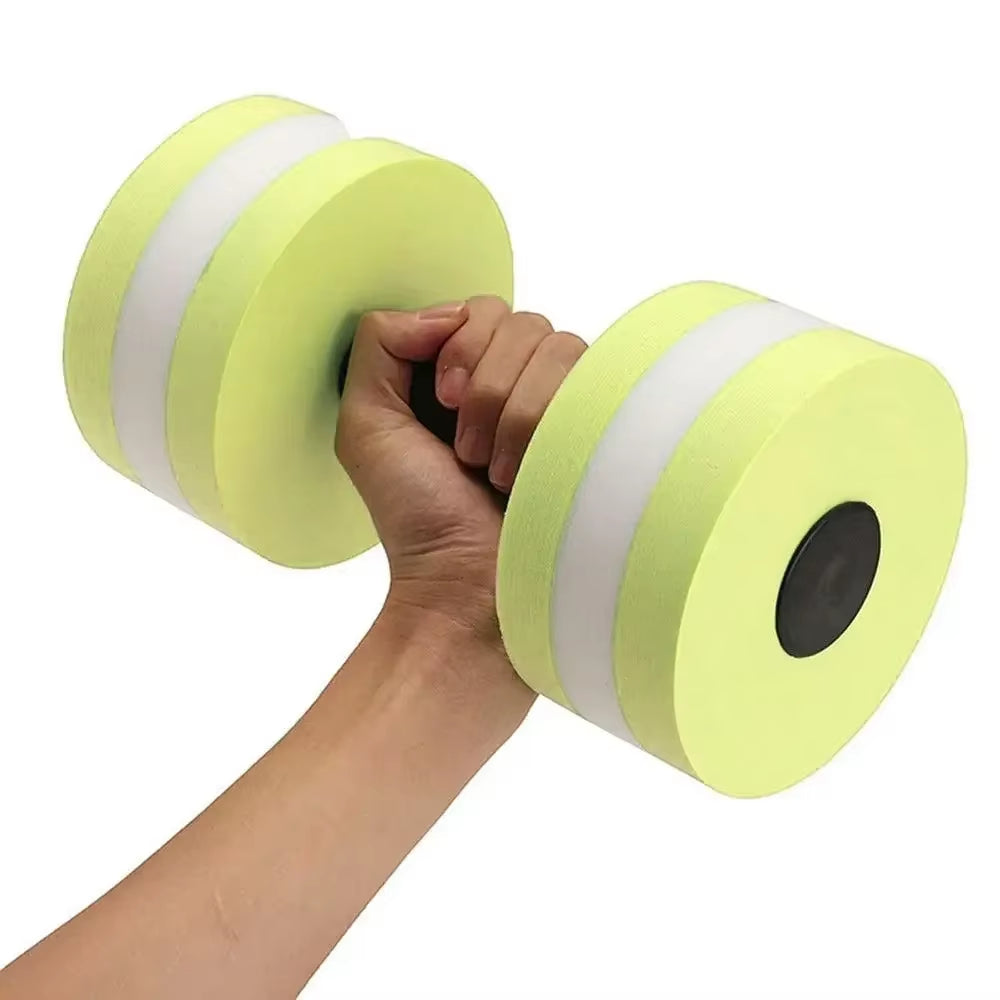 Multicolor EVA Water Dumbbell Pool Exercise Floating Dumbbell Aquatic Exercise Dumbbells Water Sports Aerobic Fitness Equipment