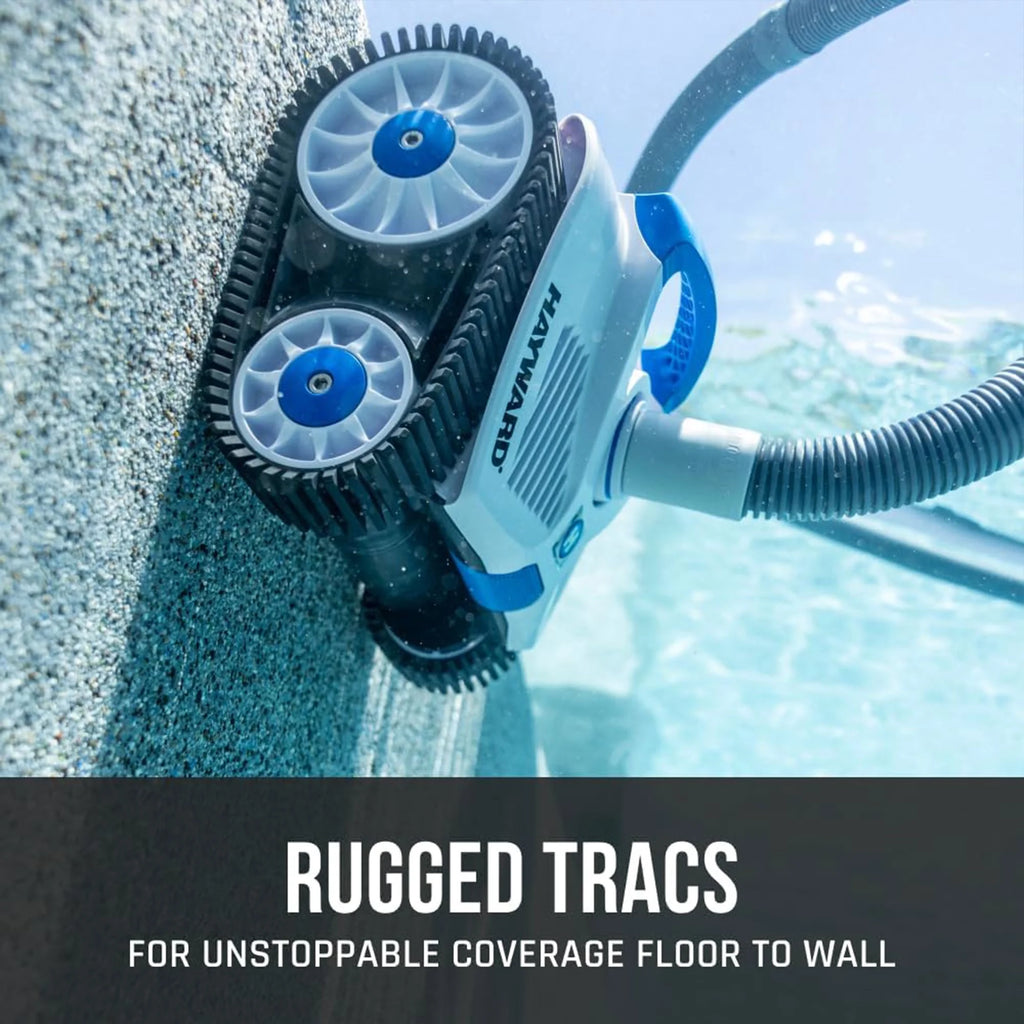 Tracvac Lightweight in Ground Pool Suction Vacuum Cleaner, White
