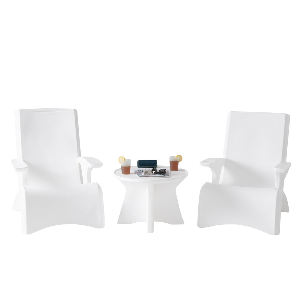 Step2 Vero Adirondack Chairs 2-Pack with Accent Table