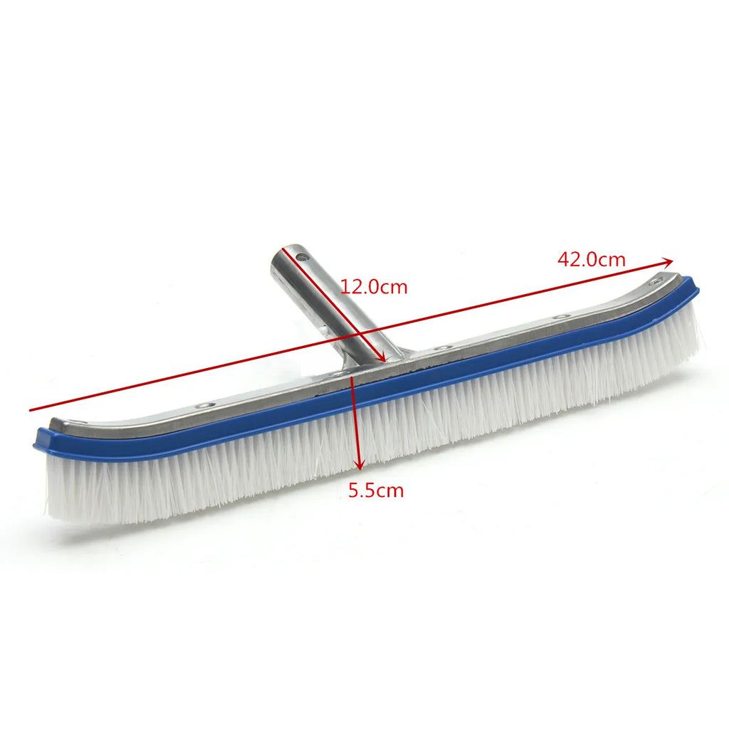 Swimming Pool Brush Durable Pool Floor Wall Cleaning Tool Pool Broom Algae Remover Scrubber Cleaning Brush Head Cleaner Tool
