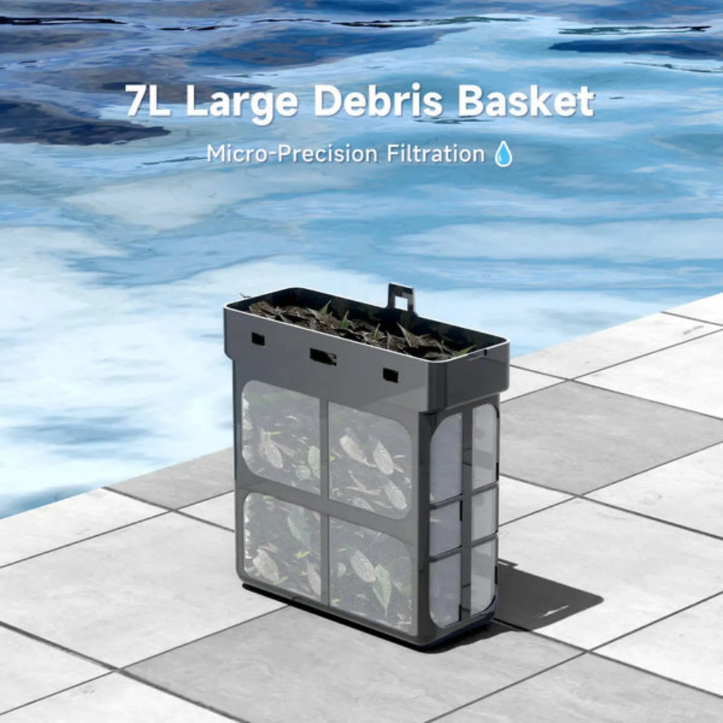 F1 Solar-Powered Robotic Pool Skimmer, Automatic Surface Cleaner