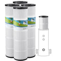 4Pcs Pool Filter Cartridge, Quadruple 105 Sq. Ft, Hot Tub and Spa Filter Cartridge Replacement, Pentair CCP320, Pleatco Pcc80-Pak4L, for Children & Animals, Simple to Maintain