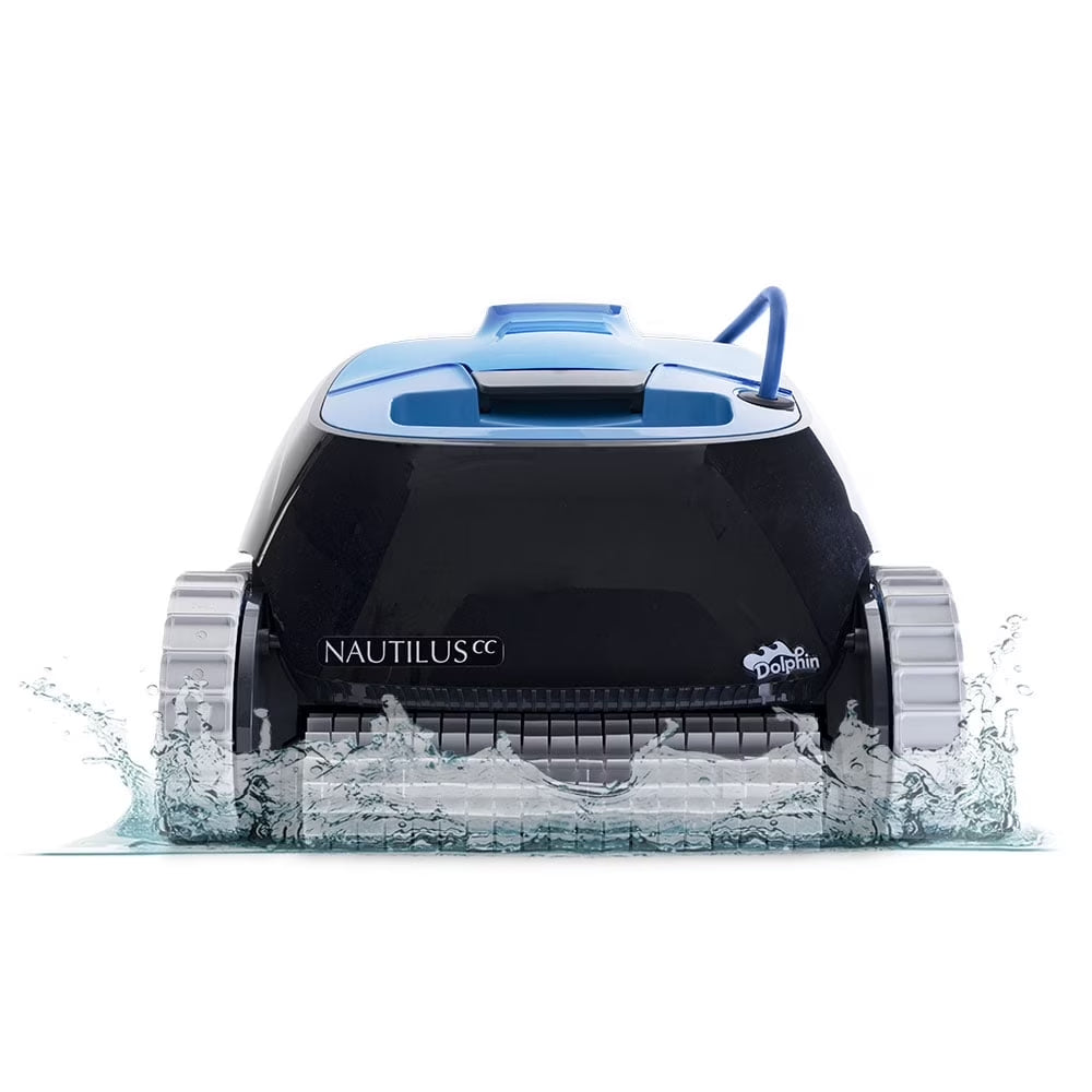 Nautilus CC Robotic Pool Vacuum Cleaner All Pools up to 33 FT - Wall Climbing Scrubber Brush
