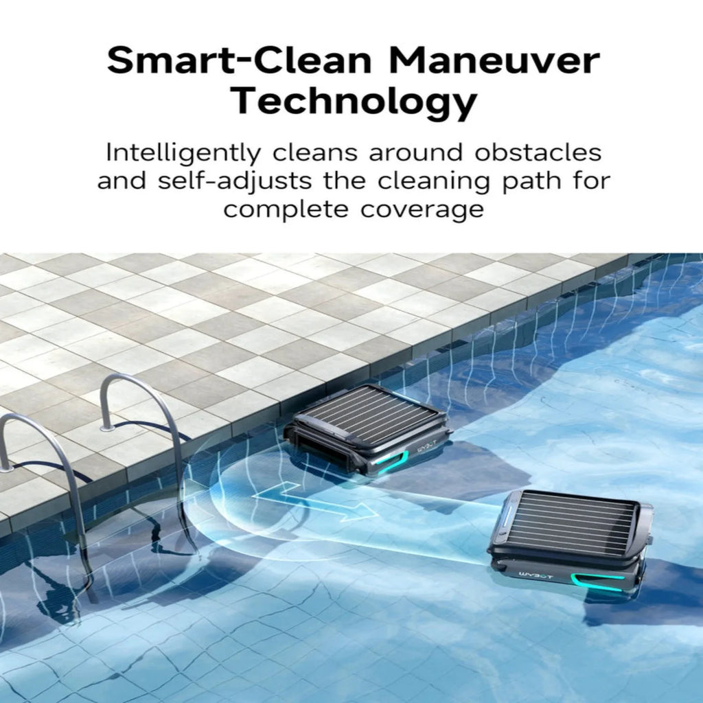 F1 Solar-Powered Robotic Pool Skimmer, Automatic Surface Cleaner