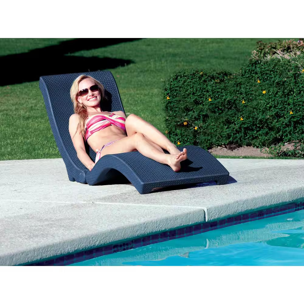 Terra Sol Sonoma Blue Poolside Swimming Pool Lounge