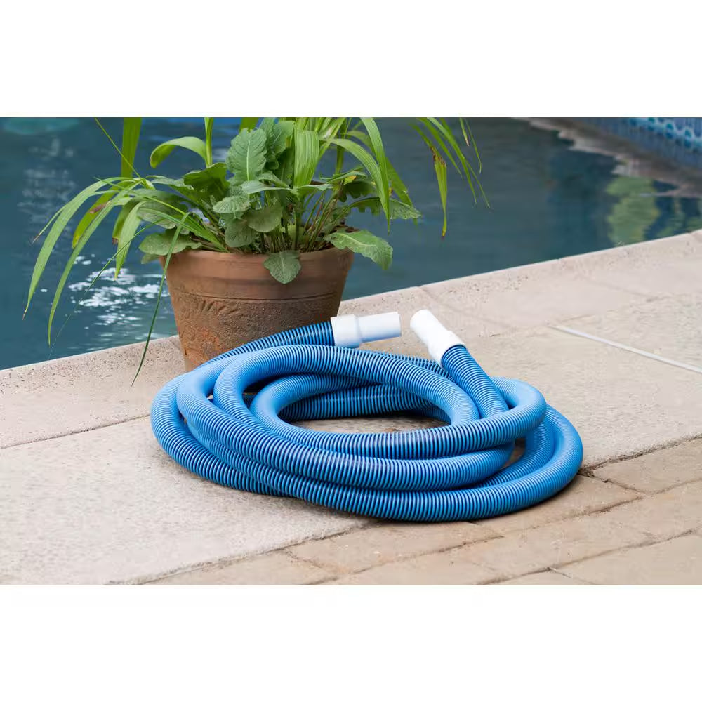 Classic Collection 45 Ft. X 1-1/2 In. Swimming Pool Vacuum Hose for Inground Pool