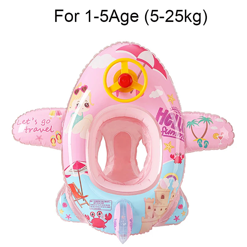 1Pc Pool Floats for Kids, Toddler Pool Float for Baby,Swimming Ring Floaties for Pool,Beach Toys for Party