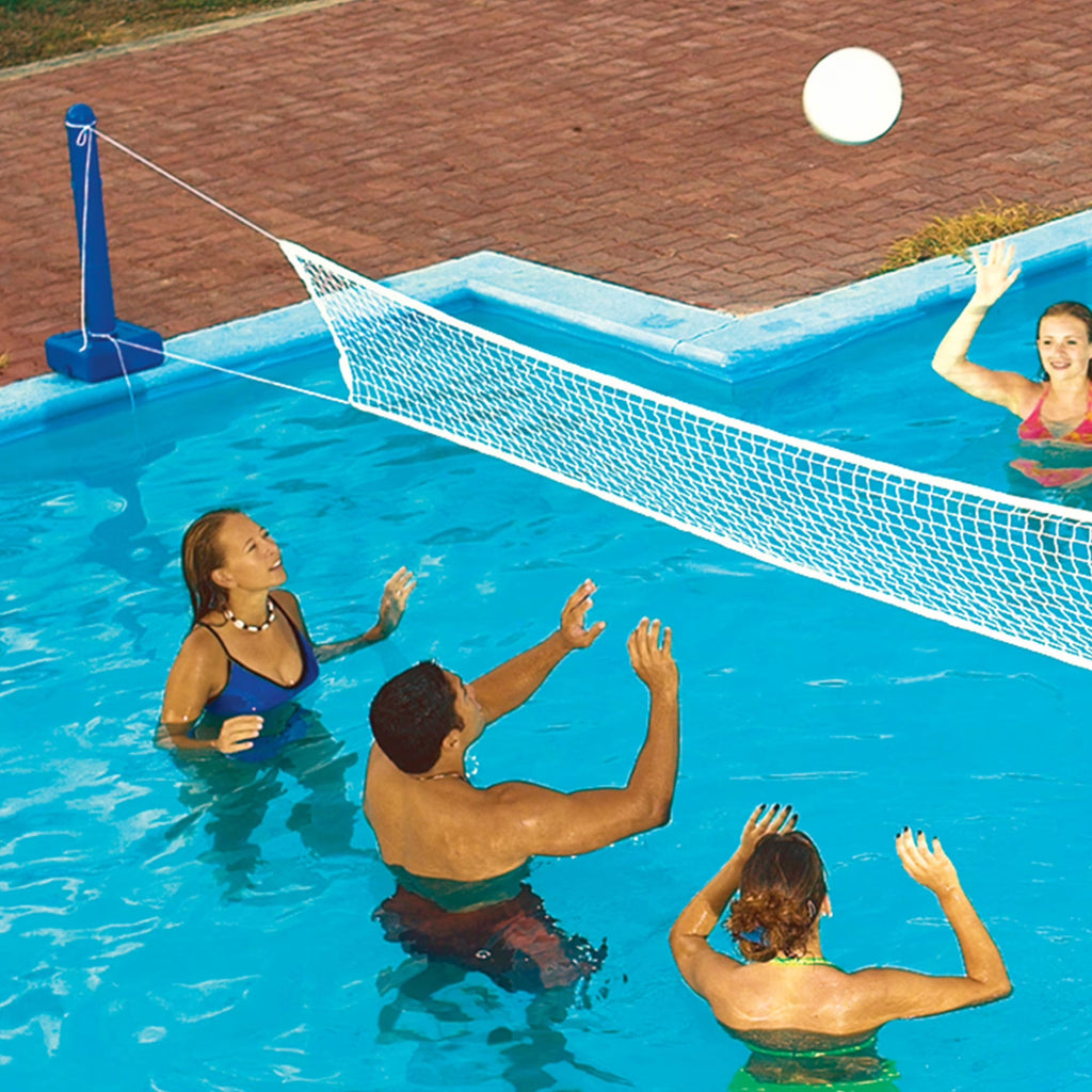 Cross Inground Swimming Pool Fun Volleyball Net Game Water Set